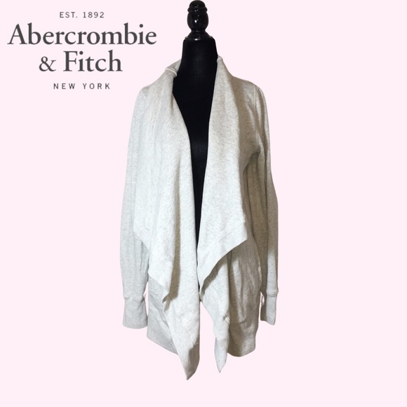 Abercrombie & Fitch Sweaters - Abercrombie White Soft A&F Cardigan Sweater